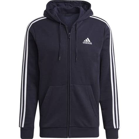 adidas herren kapuzenjacke essentials 3-stripes rot|Essentials · Kapuzenjacken .